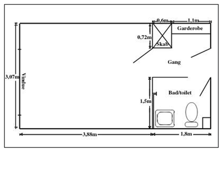 Plantegning v�relse.