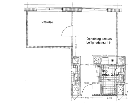 2-v�relses lejlighed type 11